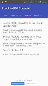 Device type and capabilities, user agent, url, ip address Ebook Epub Mobi Fb2 And Other To Pdf Converter For Android Apk Download