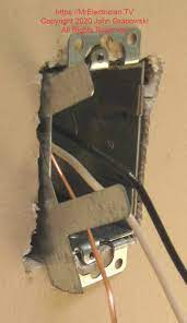 Installing An Electrical Receptacle Box Using Madison Bars