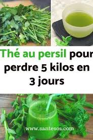 Epingle Sur Persil Pour Maigrir