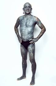 In the past, tattoos had a certain negative connotation associated with them. The World Record For The Most Tattoos Lucky Diamond Rich Spent Over 1 000 Hours On His Body Modifications He Has Multiple Layers Of Tattoos Over His Whole Body And Includes Tattoos