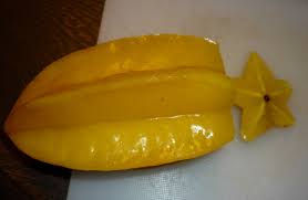 Learn how to cut a fresh star fruit into cute star pieces with this video. Star Fruit What Is That