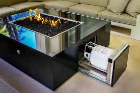 Base a black fireresistant paint. Custom California Built Fire Tables And Pits Cooke Furniture