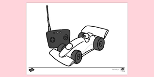 How to draw remote control car rc car for kids thanks for watching. Remote Control Car Colouring Sheet Primary School Twinkl