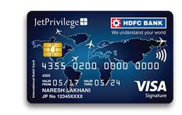 Check spelling or type a new query. Jetprivilege Hdfc Bank Signature Debit Card