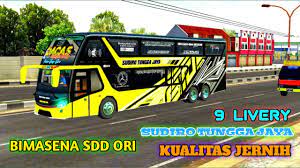 Livery bus simulator indonesia free new skin bus simulator. Kumpulan Livery Bussid Bimasena Sdd Stj Ori Keren Kualitas Jernih Terbaru Youtube