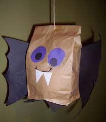 Lunch Bag Bat Kids Glitter