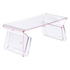 Wade beam for brueton, circa 1970. 38 Clear Acrylic Coffee Table With Integrated Magazine Rack By Choice Products