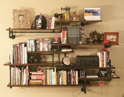 I realized my hot water heater shares a wall with the left side. How To Build Diy Pipe Shelves For Your Home From Scratch