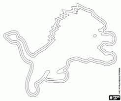 Explore 623989 free printable coloring pages for you can use our amazing online tool to color and edit the following detroit lions coloring pages. Emblem Of Detroit Lions Coloring Page Printable Game