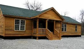 Spectacular Ideas To Create Your Beautiful Log Cabin In The Woods Or Next To A River A Must Ha Log Cabin Mobile Homes Log Cabin Modular Homes Double Wide Home