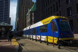Mpls St Paul Light Rail Transit Downtown Stations Light Rail Light Rail Vehicle Saint Paul