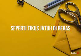 Tikus dapat masuk dari celah rumah tanpa kita sadari. Arti Seperti Tikus Jatuh Di Beras Di Kamus Besar Bahasa Indonesia Kbbi Lektur Id