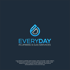 Having your company's trademark printed on business cards allows you to give out your cards and have your potential clients immediately remember you when looking at your brand. Modern Upmarket Plumbing Logo Design For Everyday Plumbing Gas Services By Jenggot Merah Design 15964403