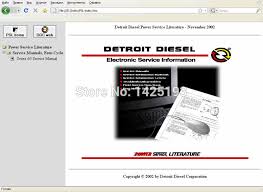 Detroit Diesel Series 60 Service Manual Software Aliexpress