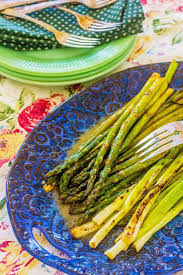 Grilled Asparagus And Spring Onions With Honey Lime Vinaigrette Recipe In 2020 Grilled Asparagus Lime Vinaigrette Honey Lime Vinaigrette