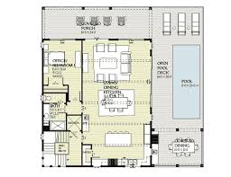 Plan 970061vc Fabulous Beach House With Bunk Room And Pool Deck Beach House Plans Beach House Furniture Beach Cottage Design