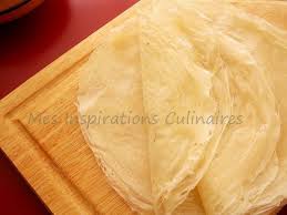 Feuilles De Brick Maison Le Blog Cuisine De Samar Recette Feuille De Brick Maison Feuille De Brick Idee Aperitif Dinatoire