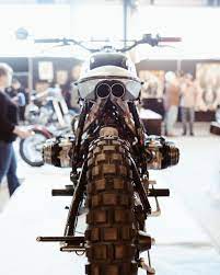 Brother Moto We Visited St Louis Over The Weekend And Stopped Cafe Racer Bikes Bmw Cafe Racer Bike Bmw