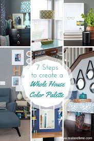 7 Steps To Create Your Whole House Color Palette Teal Lime