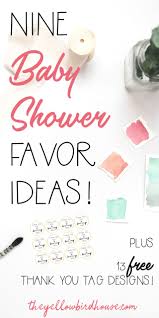 Grab a batch from your favorite store and diy your own label. Diy Baby Shower Favors Prizes The Yellow Birdhouse