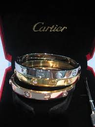 Cartier Love Bangles White Gold Yellow Gold And Pink Gold Love Cartier Love Bracelet Love Bracelets Cartier