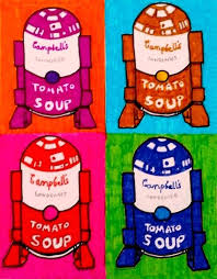 Andy Warhol Meets R2 D2 Andy Warhol Warhol Tomato Soup