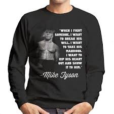Mike tyson disziplin heißt, etwas, das man zitate tyson, mike. Mike Tyson Zitat Herren Sweatshirt Fruugo Lu