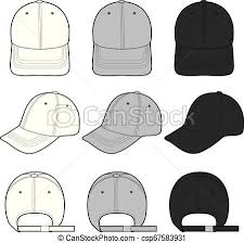Download Baseball Cap Fashion Flat Sketch Template Vector Stock Illustration Royalty Free Illustrations Stock Clip Baseball Caps Fashion Fashion Flats Flat Sketches