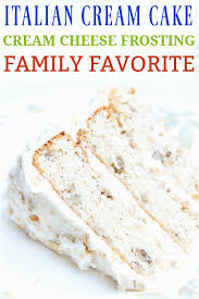 Best Italian Cream Cake Recipe With Cream Cheese Frosting Italian Cream Cake Recipe Best Italian Cream Cake Recipe Italian Cream Cakes
