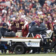 He had to get surgry on his leg which lead to an infection that almost took his life. Alex Smith S Leg Is Broken Which Makes Washington S Already Unlikely Playoff Push Even Harder The Ringer