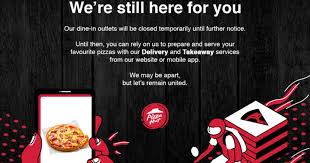 Pizza hut promotion for malaysia in march 2021. Kfc Pizza Hut Implement Contactless Delivery Self Collect Options During Mco