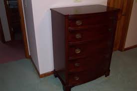 The set includes tall chest, mirror, and #dresser. Mahogany Mount Airy Furniture Company Bedroom Furniture Set Antique Appraisal Instappraisal