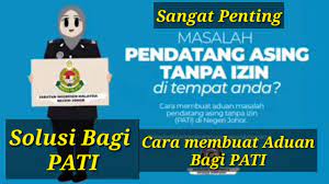 If you are visiting our english version, and want to see definitions of pendatang asing tanpa izin in other languages, please click the language menu. Sangat Penting Solusi Bagi Pendatang Asing Tanpa Izin Pati Youtube