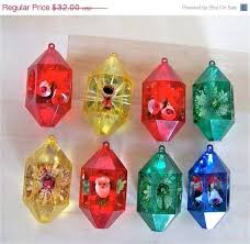 Vintage Plastic Diorama Christmas Ornaments Merry Christmas Vintage Vintage Christmas Ornaments Vintage Christmas Decorations
