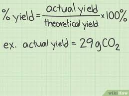 This is done by using the second equation in the theoretical yield formula section (pro tip: How To Calculate Percent Yield In Chemistry 15 Steps