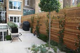 If you don't really like to put up a visible fence, go with an electric fence. Fencing Modern Garden Design Backyard Fences Contemporary Garden Design