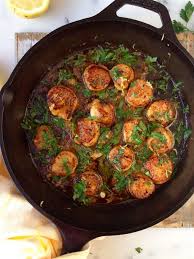 Healthy Garlic Scallops Recipe Ciaoflorentina Recipe Scallop Recipes Healthy Scallop Recipes Garlic Scallops Recipe