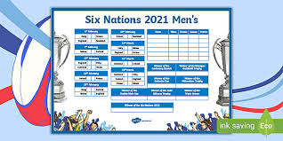 Italy v france live (ko 2.15pm) jill douglas is joined by maggie alphonsi and gareth thomas for the first match of the 2021 guinness six nations championship as italy host france at rome's stadio six nations live. Free Cfe Six Nations Rugby Championship 2021 Wall Display Chart