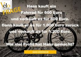 Eine Kleine Denksport Aufgabe Fur Euch Quizduell Quiz Denksport Velototal Fragen In 2020 Bicycle
