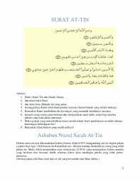 Surat ini terdiri atas 8 ayat dan termasuk surat dalam golongan makkiyah. Tulislah Surat At Tin Ayat 6 Beserya Artinya Brainly Co Id