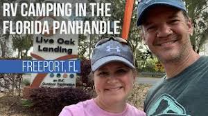 Live Oak Landing Campground Review Rv The Florida Panhandle Freeport Florida Ep 55 Youtube