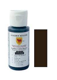 Leather Color Repair 1 Oz Recolor Restorer Fix Couch Auto Vinyl Very Dark Brown 769498509593 Ebay Vinyl For Cars Couch Furniture Leather Restoration