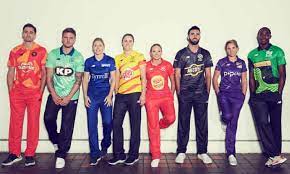 I always said the one hundred, sounds better to me, but i realised they often say : Ecb Announces Hundred Will Start In July With Women S Match At Oval The Hundred The Guardian