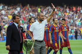 All information about fc barcelona (laliga) current squad with market values transfers rumours player stats fixtures news. Bayern Munich Respond To Pep Guardiola S 2009 Barcelona Challenge