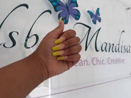 Glam and glits nail design on instagram: Mandisa Shabalala On Twitter Neon Yellow Ombre Nails Nailsbymandisa Girlstalkza Girlbuyza Acrylic Nails
