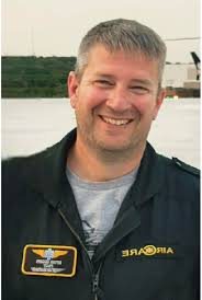 Meet Bryan Bryan is a pilot at AirCare 3 in Dubuque. He grew up in Andrew,  Iowa, where he met his wife of 18 years. Together they are the parents of 4
