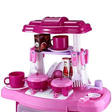 Discover inspiration for your kitchen remodel and discover ways to makeover your space for countertops, storage, layout and decor. Buy Webby Kids Kitchen Cooking Set With Music And Lights Pink Online At Low Prices In India Amazon In