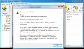When I Try To Download Any File With Idm It Just Tries To Connect To The Internet And Cannot Start Downloading Or Shows Some Message That Connection Is Refused What Can Be