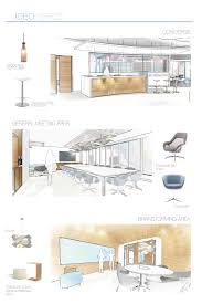 Ideo Office Interiors On Behance Office Interior Design Interior Design Presentation Boards Interior Presentation