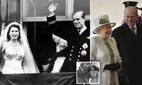 Prince philip and queen elizabeth ii were married on november 20, 1947. Meghan And Harry Offer Many Congratulations As Queen And Prince Philip Mark 72 Years Of Marriage Daily Mail Online